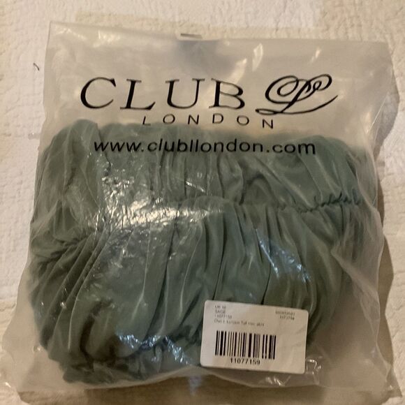 Club London Mini skirt sage. NWT. Size 6 - Picture 11 of 11